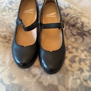 Dansko Classic Black Mary Janes